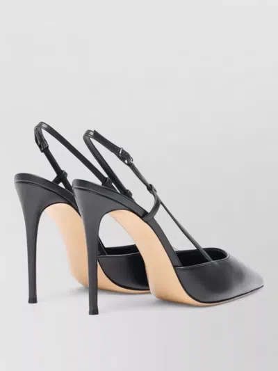 Casadei 100mm Julia Pointed-toe Slingback Heeled Pumps In Black