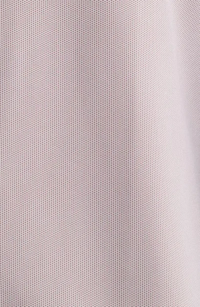 Stone Rose Techno Stretch Solid Performance Button-up Shirt In Gray