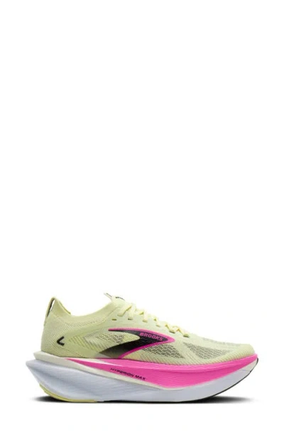 Brooks Hyperion Max 3 Running Shoe In Yellow