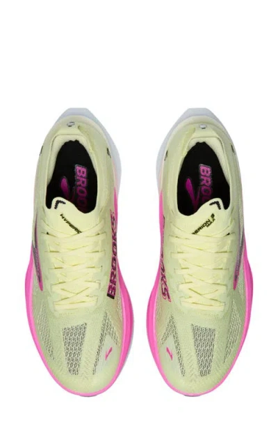 Brooks Hyperion Max 3 Running Shoe In Yellow