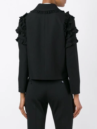 Shop Gucci Ruffle Detail Jacket