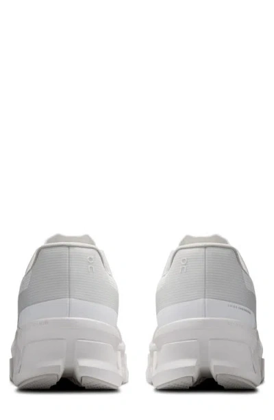 On White Cloudmster Low-top Sneaker In White