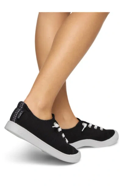 Roxy Bayshore Plus Slipon Sneaker In Black