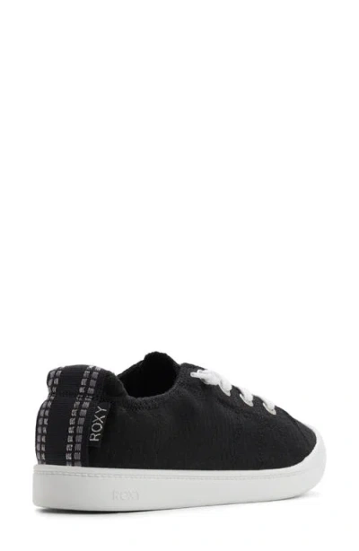 Roxy Bayshore Plus Slipon Sneaker In Black