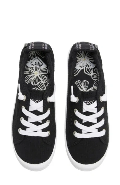 Roxy Bayshore Plus Slipon Sneaker In Black