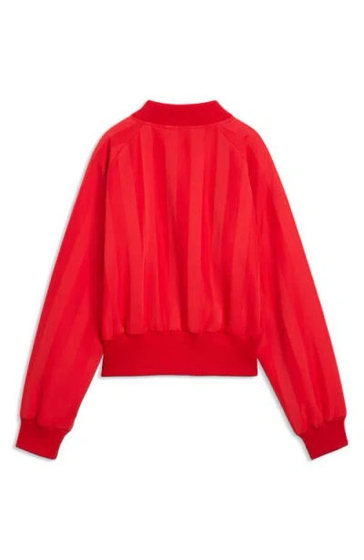 Puma Future Archive Bomber Jacket In Red