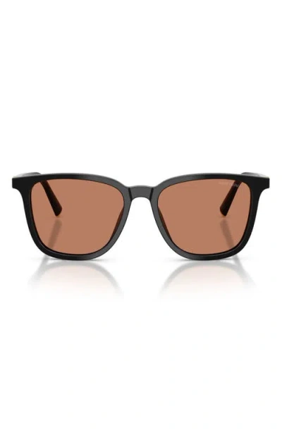 Miu Miu 0mu B03s Square-frame Sunglasses In Black