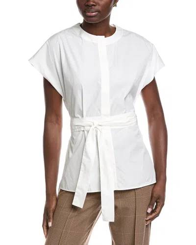 Akris Silk-blend Blouse In White