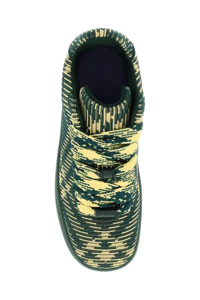 Burberry Sneaker Box With Check Processing In Multi