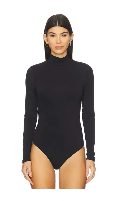 Ow Collection Lexi Turtleneck Bodysuit In Black