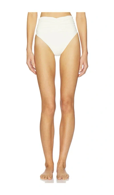 Magda Butrym Swim Bottom 05 Beachwear In Beige Polyamide In White