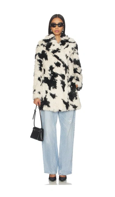 JADE 牛皮毛一体大衣