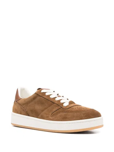 Gianvito Rossi Slam Sneakers In Brown