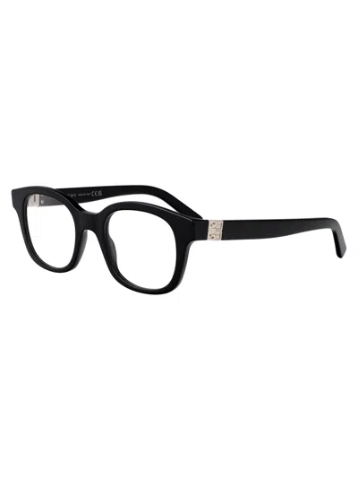 Givenchy Black Acetate Optical Glasses In Black