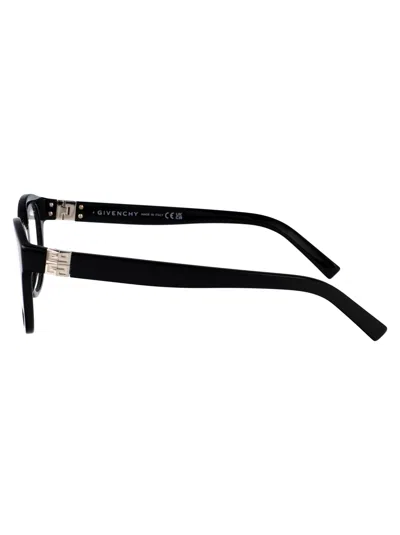 Givenchy Black Acetate Optical Glasses In Black
