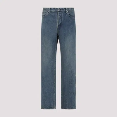 Jil Sander Basic Straight-leg Jeans In Blue