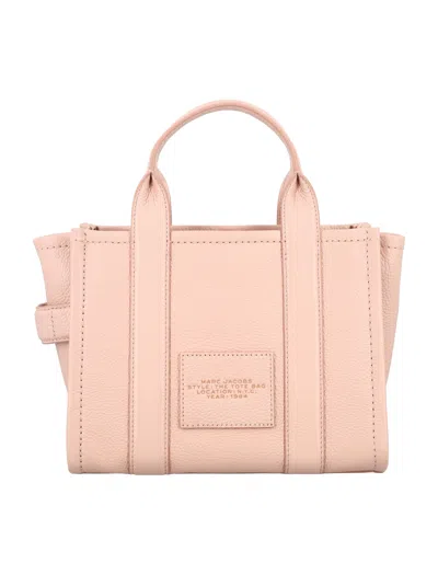 Marc Jacobs The Mini Tote Leather Bag In Pink