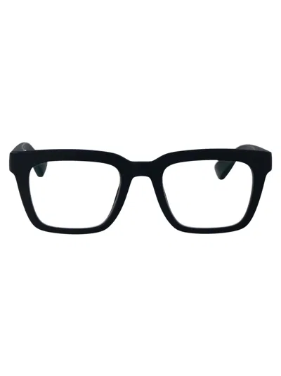 Mykita Md34-indigo Clear Steel Glasses In Black