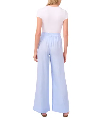1.state Wide Leg Drawstring Pants In Blue