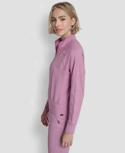 Dkny Pullover Top In Pink