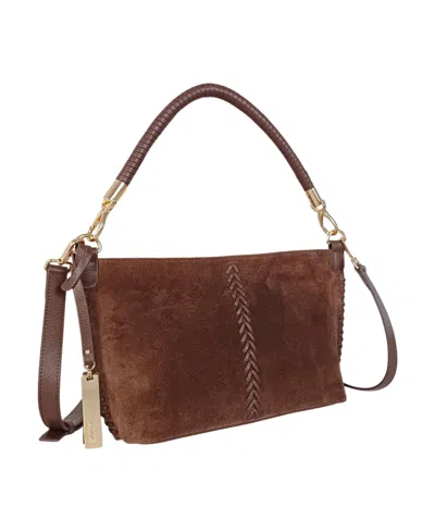 Lodis Elina Medium Crossbody Bag In Brown