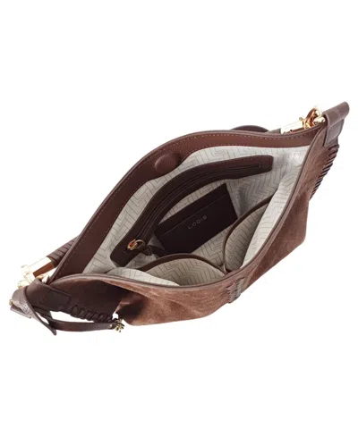 Lodis Elina Medium Crossbody Bag In Brown