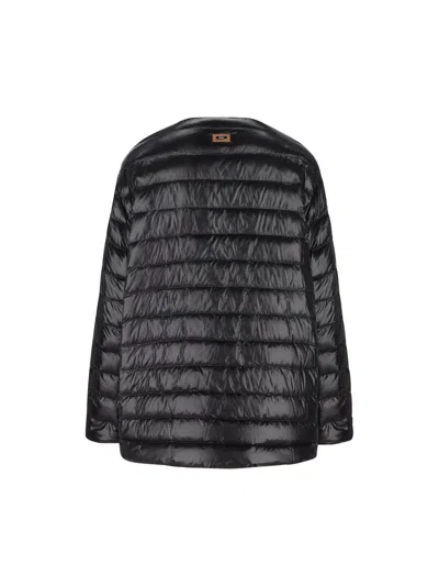 Herno Crewneck Down Jacket In Multi