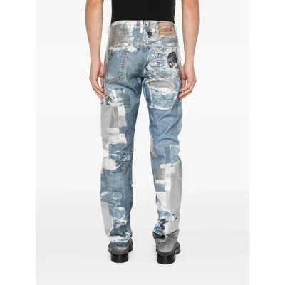 Acne Studios Multi-pocket Casual Pants In Blue