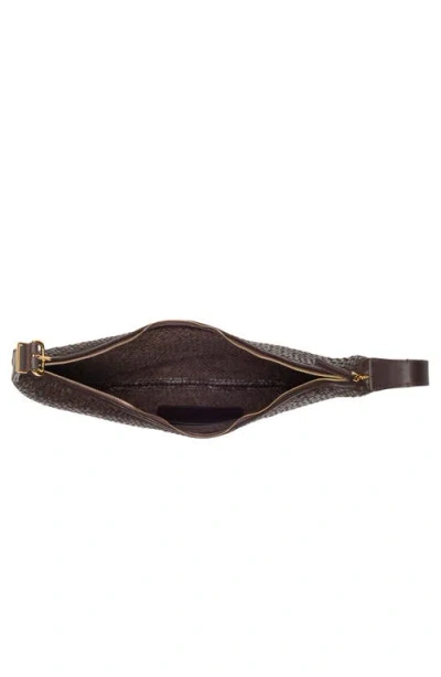 Madewell Essentials Slouch Hobo Woven Coffee Bean In Brown