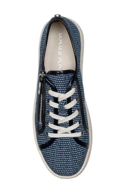Donald Pliner Fatimah Platform Sneaker In Blue