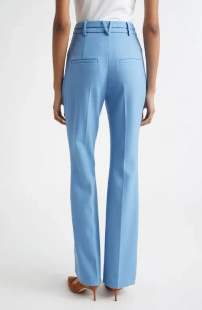 Veronica Beard High-waist Palazzo Pants In Blue