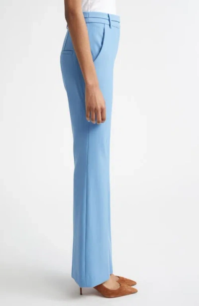 Veronica Beard High-waist Palazzo Pants In Blue