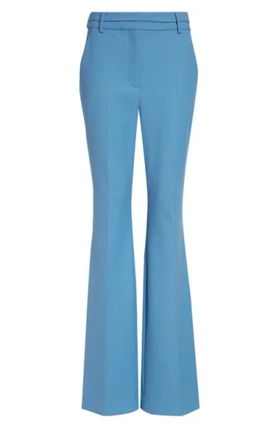 Veronica Beard High-waist Palazzo Pants In Blue