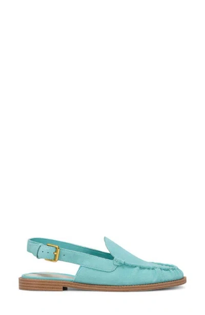 Franco Sarto Sully Leather Slingback In Blue