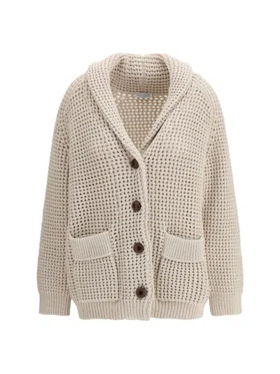 Brunello Cucinelli Knitwear In Neutral