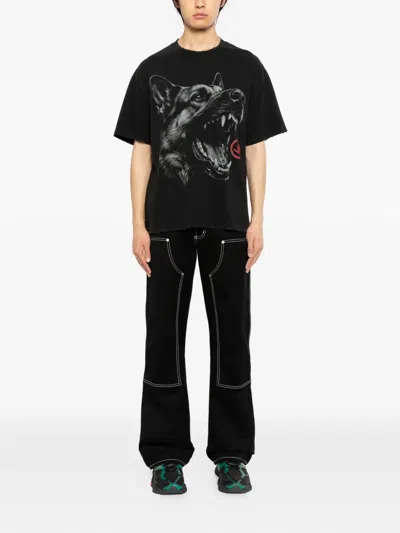 Warman Graphic T-shirt In Black