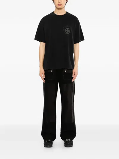 Warman Logo Printed T-shirt In Blue