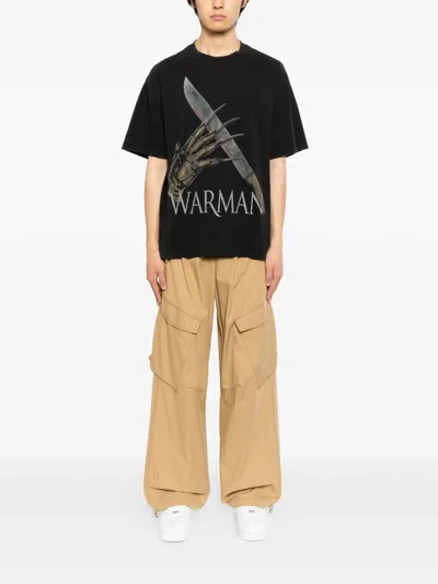 Warman Printed T-shirt In Black