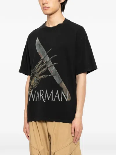 Warman Printed T-shirt In Black