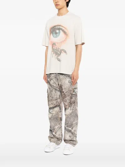 Warman Eye Graphic T-shirt In Neutral
