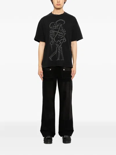 Warman Graphic T-shirt In Black