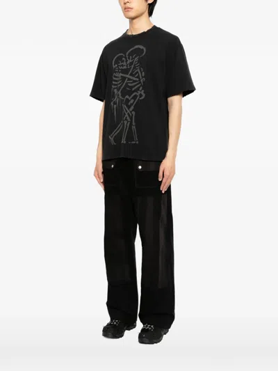 Warman Graphic T-shirt In Black