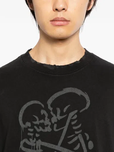 Warman Graphic T-shirt In Black