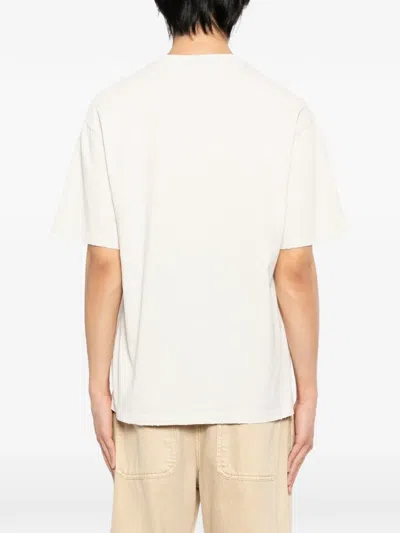 Warman Cotton Printed T-shirt In Neutral