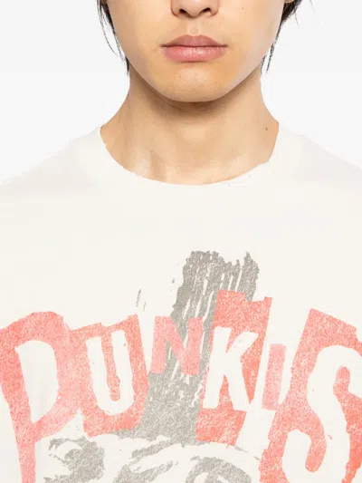 Warman Cotton Printed T-shirt In Neutral