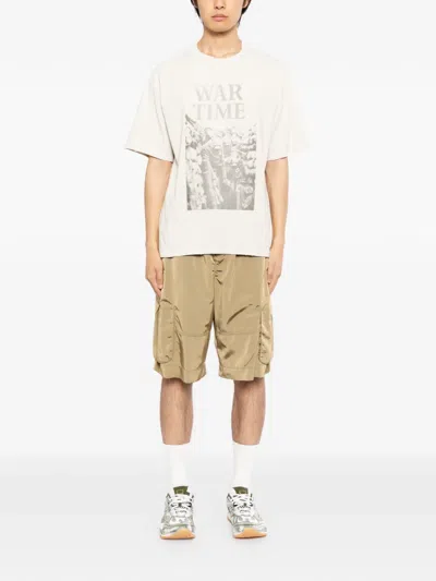 Warman Cotton Printed T-shirt In White