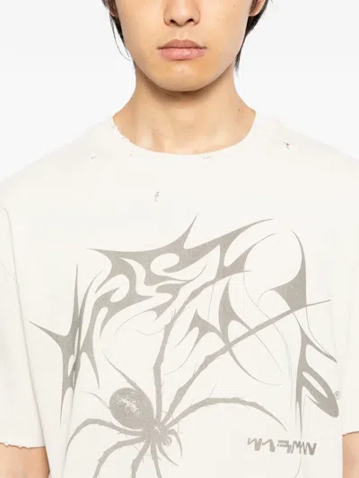 Warman Spider Graphic T-shirt In White