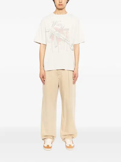 Warman Printed T-shirt In Neutral