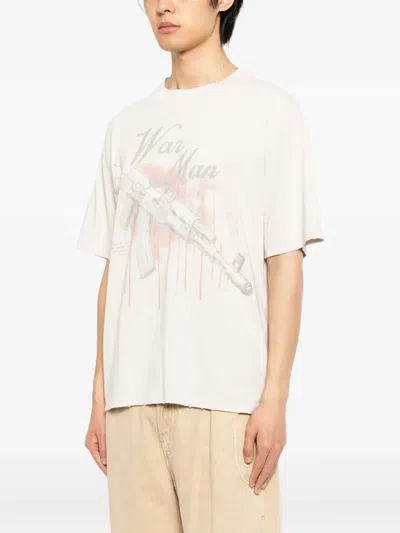 Warman Printed T-shirt In Neutral
