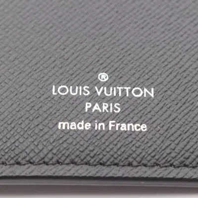 Pre-owned Louis Vuitton Black Monogram Eclipse Monogram Eclipse Long Wallet (bi-fold) ()